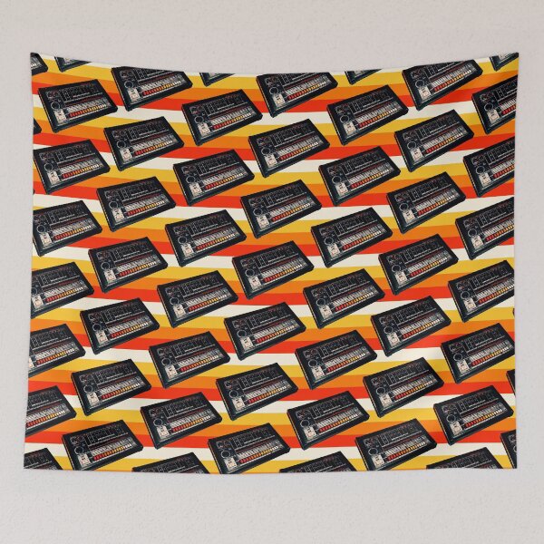 Item preview, Roland 808 Pattern Stripes designed and sold by Kelly  Gilleran.
