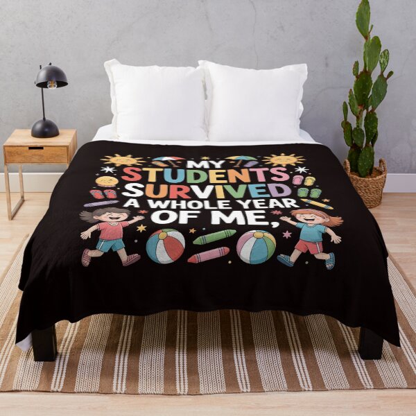 Item preview, My Students Survived A Whole Year of Me – Cute Teacher Humor Summer Vacation designed and sold by Redgiant87x.