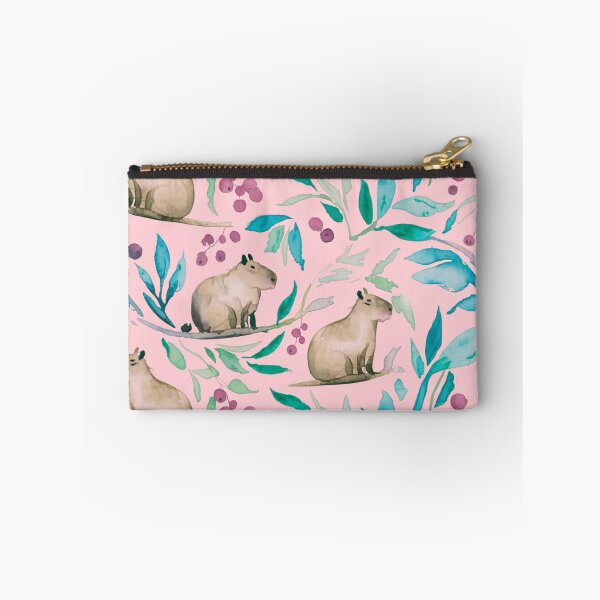Item preview, Capybara and Açaí Bowl Art Print – Tropical Vibes and Nature's Delight designed and sold by SixElements.