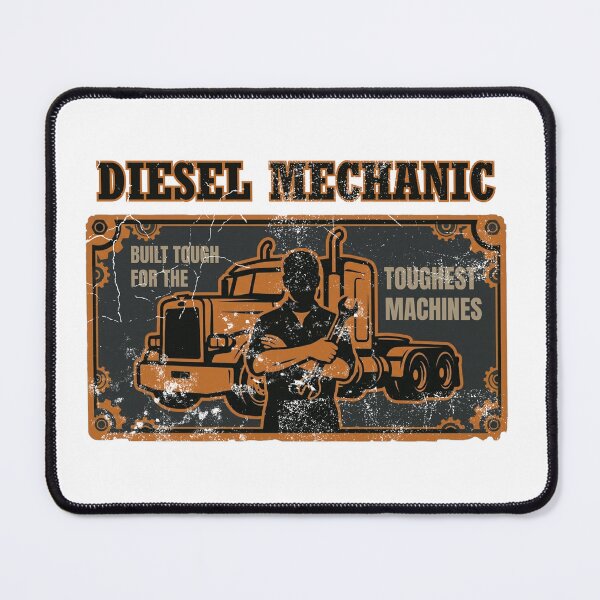Item preview, Diesel Mechanic — Built Tough for the Toughest Machines designed and sold by LoganDzign.