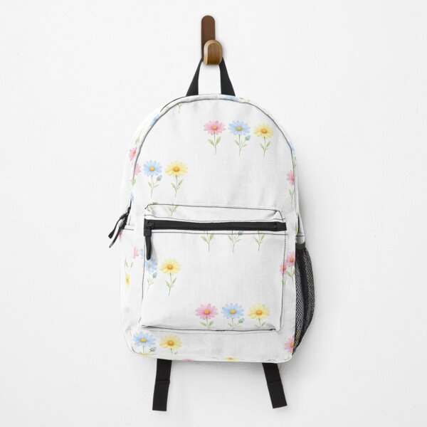 Item preview, Watercolor Pink, Blue and Yellow Flowers  designed and sold by silviaol.