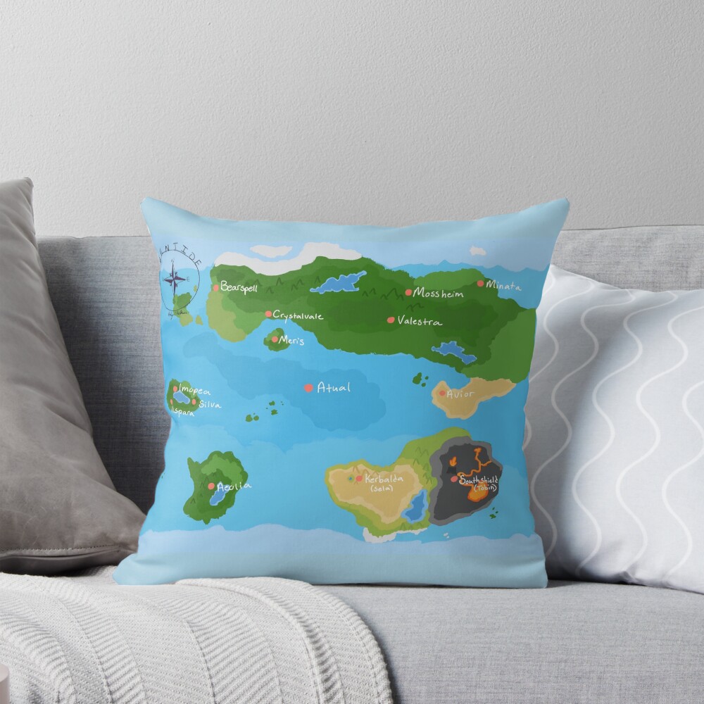 Item preview, Throw Pillow designed and sold by RobynMagic.
