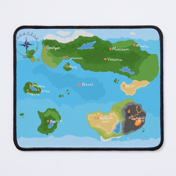 Item preview, Map Of Eventide designed and sold by Robyn Rickman.