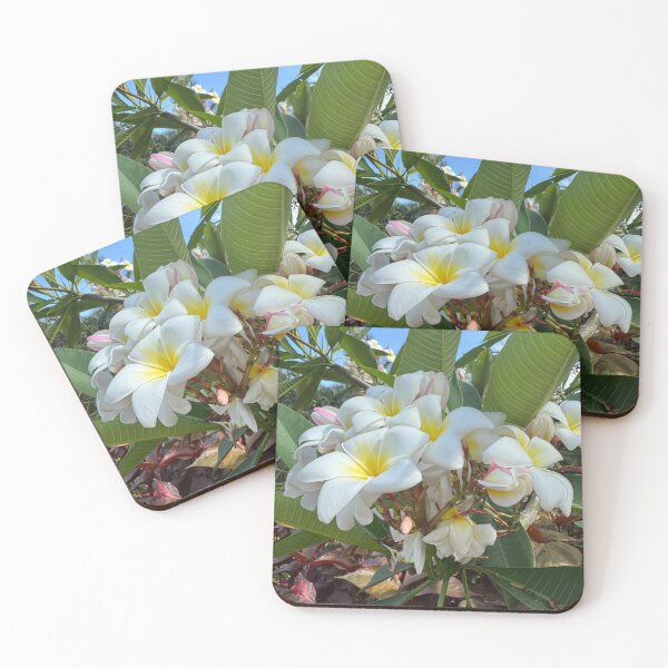 Item preview, Fragrant Plumeria - Tropical Frangipani Blossoms designed and sold by Cruisebysunny.