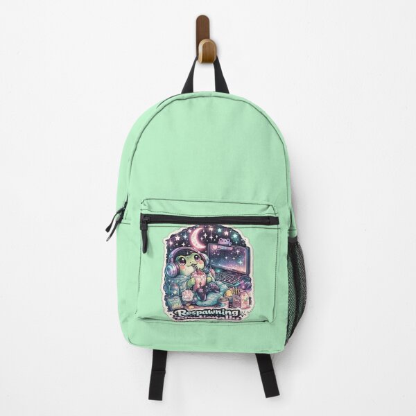 Item preview, Respawning Emotionally Cozy Gamer Frog Sticker designed and sold by irfanshikh.