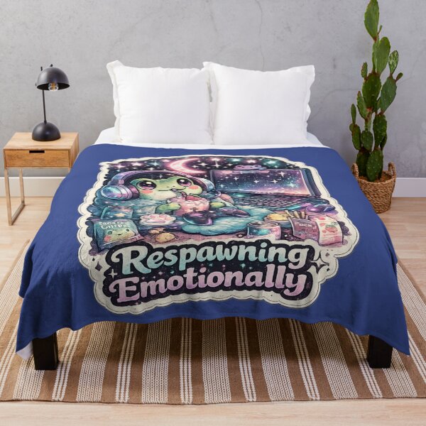 Item preview, Respawning Emotionally Cozy Gamer Frog Sticker designed and sold by irfanshikh.