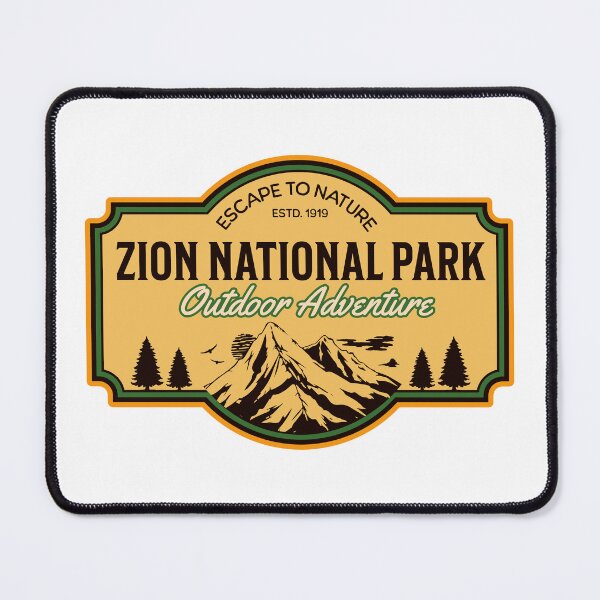 Item preview, Zion National State Park Classic T-shirt Sticker designed and sold by ThinkNature!.