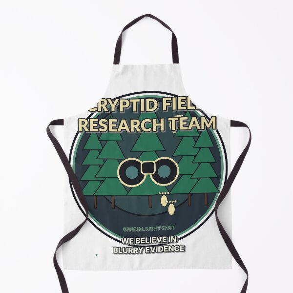 Item preview, Cryptid Field Research Team Funny Bigfoot Design designed and sold by Cozy Oddities Studio.