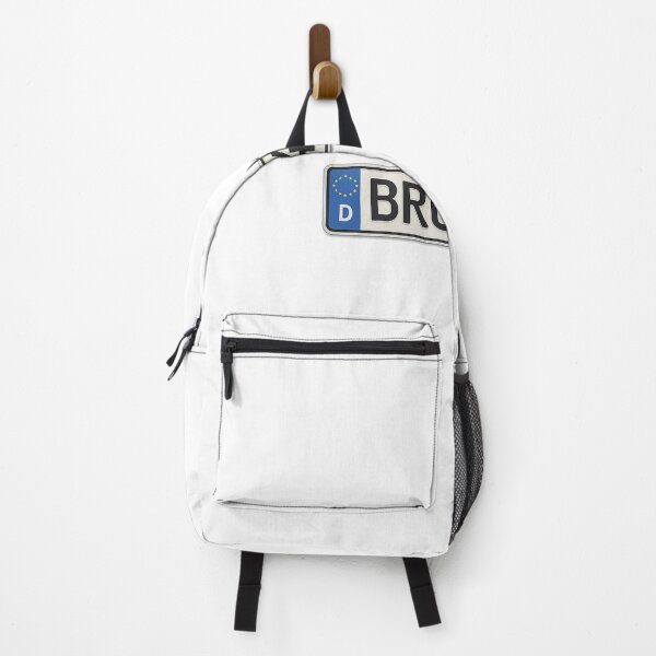 Item preview, Funny German license plate BRO 4711 designed and sold by Stickimaison.