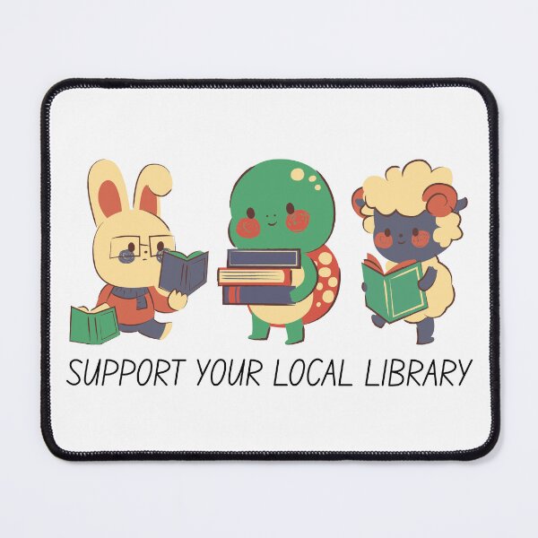 Item preview, Support Your Local Library Design designed and sold by CarefulCreation.