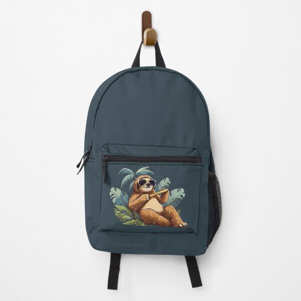 Item preview, Chilled out sloth in a palm paradise designed and sold by E4ST-INDUSTRIES.