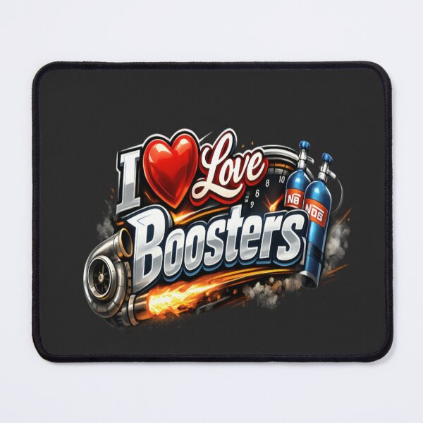 Item preview, Love Boosters Turbo Nitro Racing Car Enthusiast Graphic designed and sold by CatLovers Studio.
