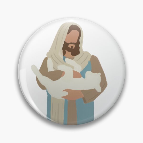 Artikelvorschau, Christus hält ein Lamm entworfen und verkauft von Amandabjpg.