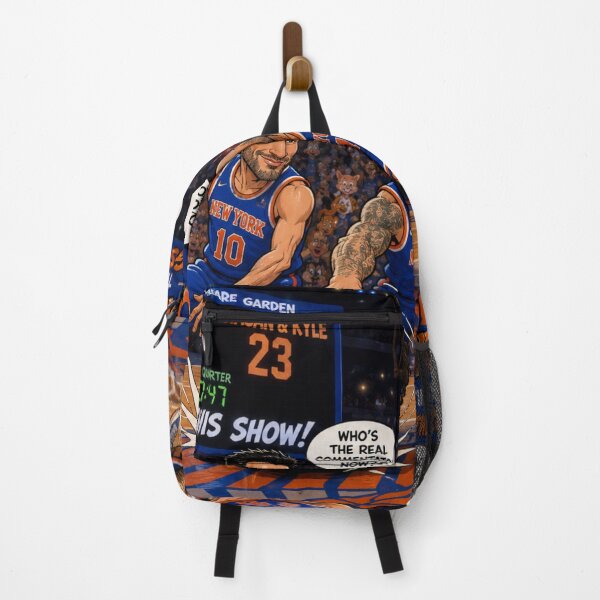 Item preview, New York Knicks Cartoon Basketball Showdown: Comedians vs. Commentators designed and sold by Uniqueartai.