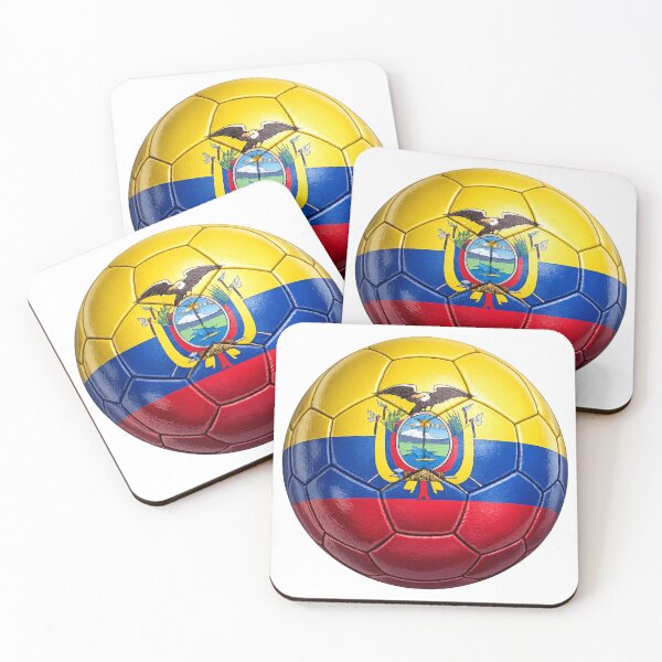 Item preview, Ecuador Football Flag Design designed and sold by redsharkuk.