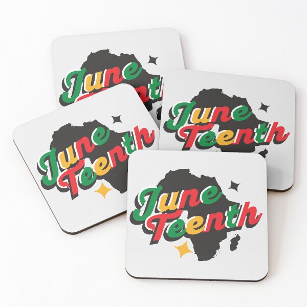 Item preview, Juneteenth African American History colorful typography design designed and sold by Jdawnink.