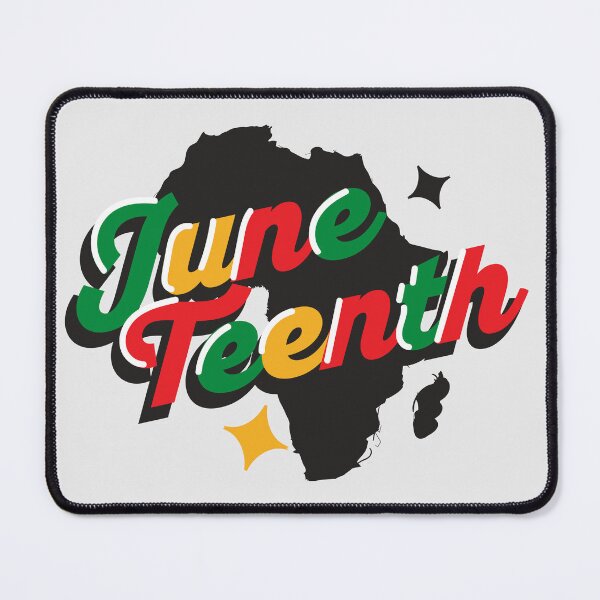 Item preview, Juneteenth African American History colorful typography design designed and sold by Jdawnink.