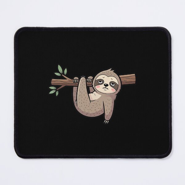 Item preview, Permanently Tired Cute Sloth Funny Design designed and sold by Osmose-Studio.