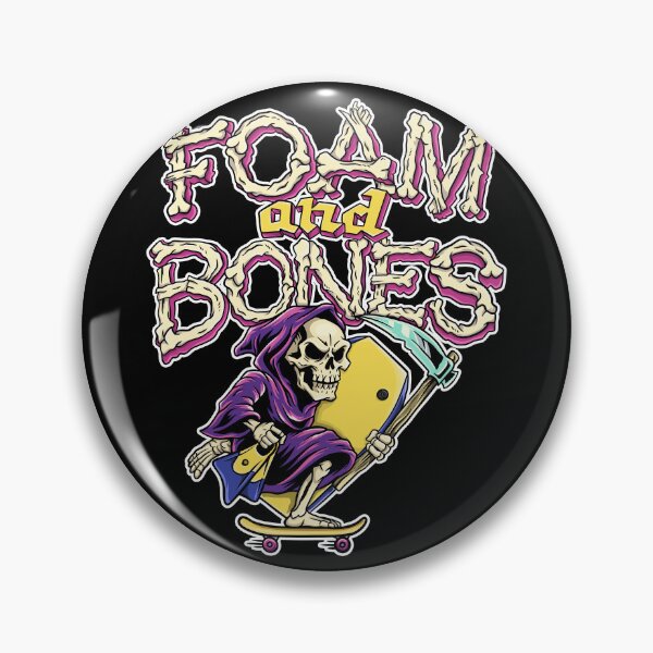 Item preview, Foam and Bones Bodyboard Skeleton Reaper designed and sold by ImaginarStore.