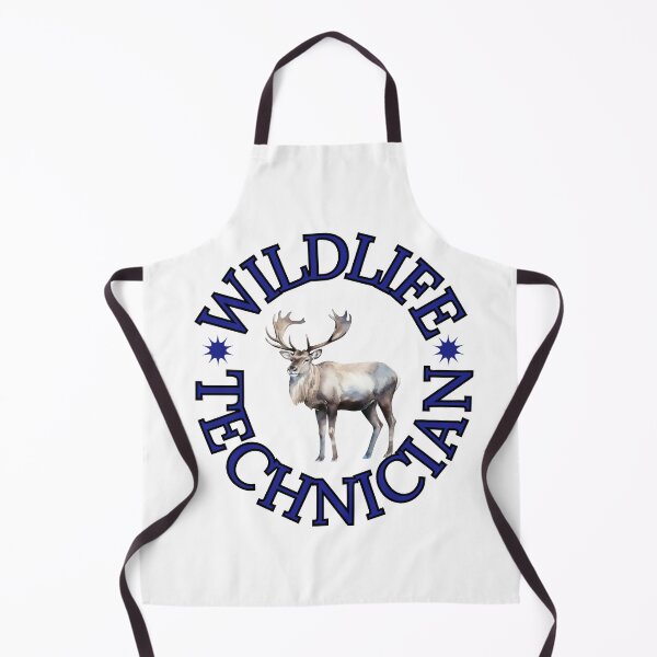 Item preview, Wildlife Technician Caribou Circular Blue Text logo designed and sold by Shel13X.