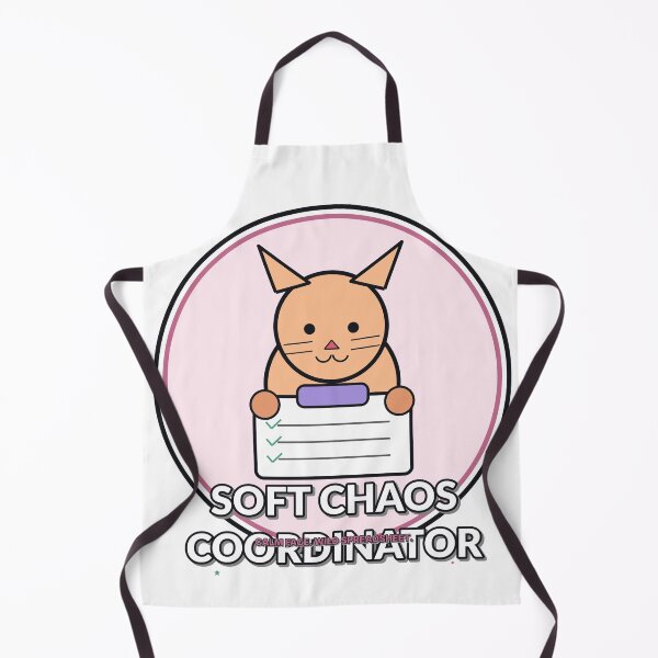 Item preview, Soft Chaos Coordinator Cute Cat Checklist Design designed and sold by Cozy Oddities Studio.