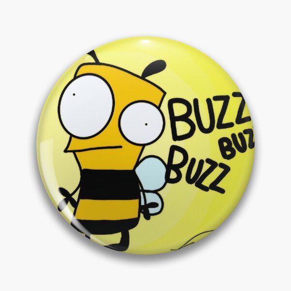 Item preview, Buzz Buzz — Funky Bee Character Art designed and sold by JustBee-CauseStudio.
