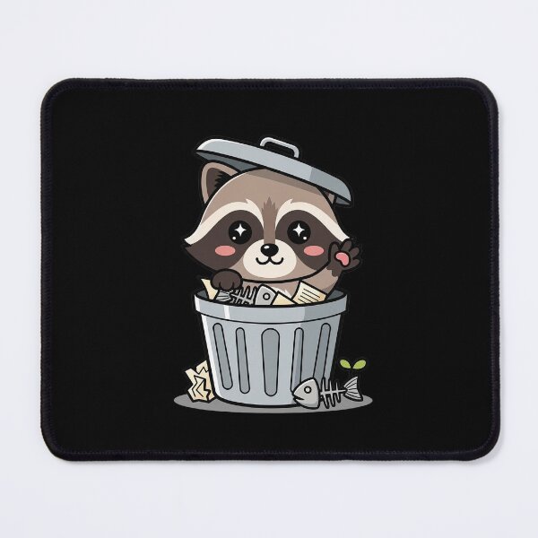Item preview, Avoiding Responsibilities Cute Raccoon Meme Art designed and sold by Osmose-Studio.