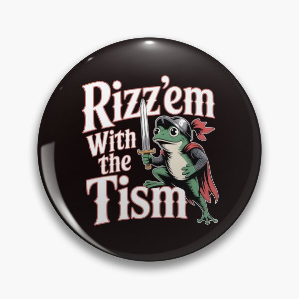 Item preview, Funny Frog Rizz`Em With The Tism Shirt – Viral Autism Awareness Frog Meme designed and sold by Redgiant87x.