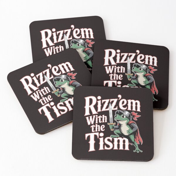 Item preview, Funny Frog Rizz`Em With The Tism Shirt – Viral Autism Awareness Frog Meme designed and sold by Redgiant87x.