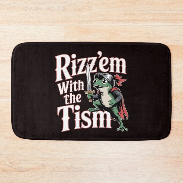 Item preview, Funny Frog Rizz`Em With The Tism Shirt – Viral Autism Awareness Frog Meme designed and sold by Redgiant87x.