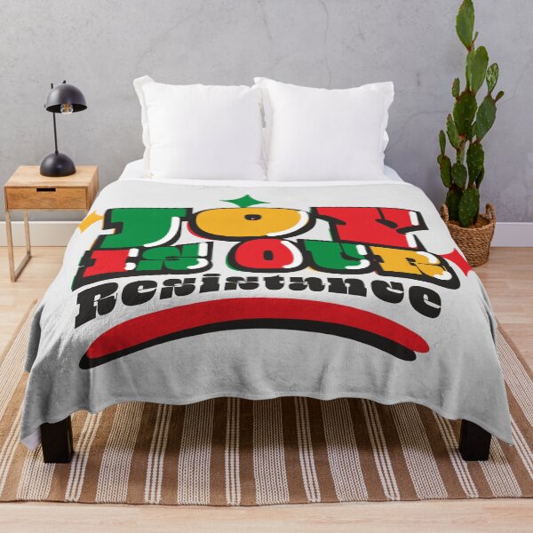 Item preview, Juneteenth Joy Is Our Resistance saying African American History colorful typography design designed and sold by Jdawnink.