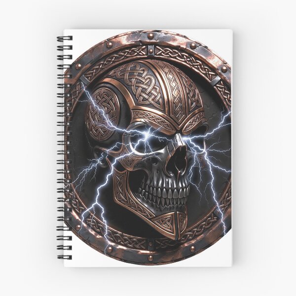 Item preview, Viking Skull Copper Shield designed and sold by Bluesax.