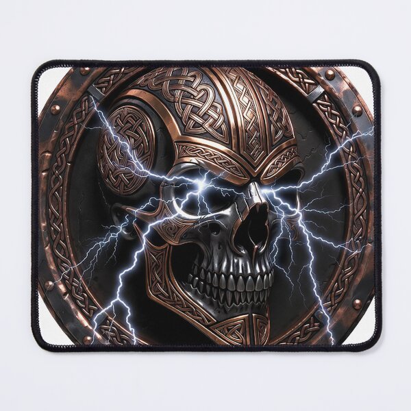 Item preview, Viking Skull Copper Shield designed and sold by Bluesax.