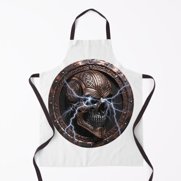 Item preview, Viking Skull Copper Shield designed and sold by Bluesax.