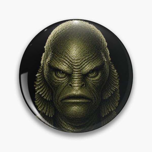 Item preview, Painted Portrait of Creature From the Black Lagoon designed and sold by judgehydrogen.