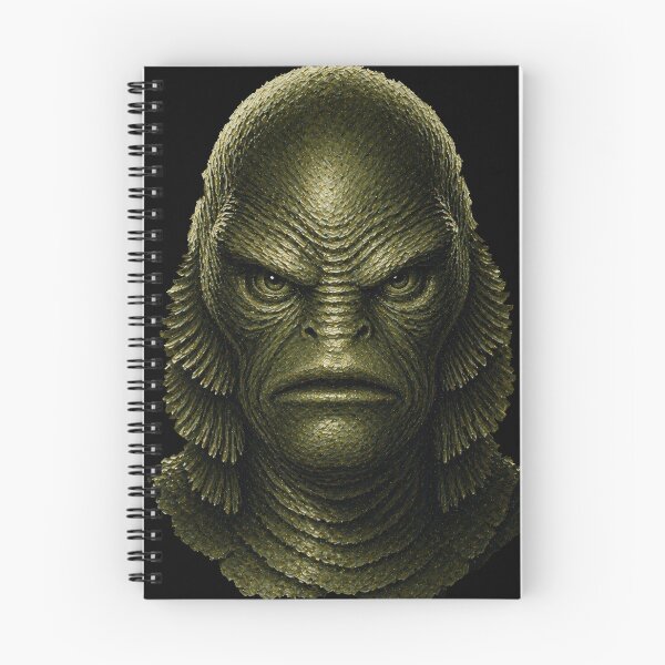 Item preview, Painted Portrait of Creature From the Black Lagoon designed and sold by judgehydrogen.