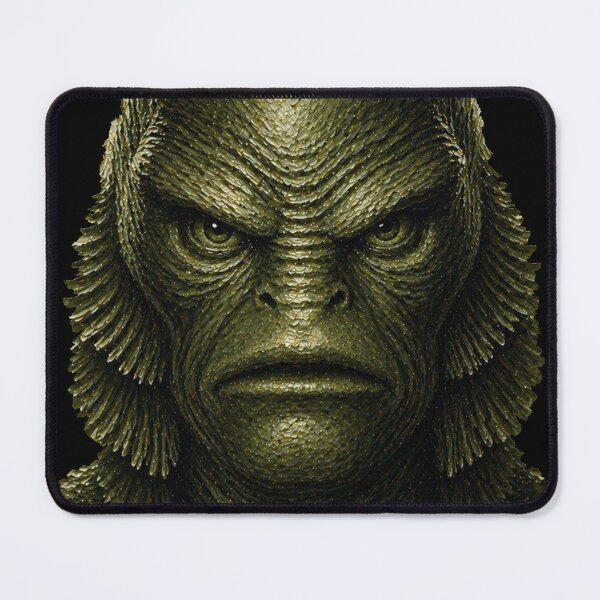 Item preview, Painted Portrait of Creature From the Black Lagoon designed and sold by judgehydrogen.