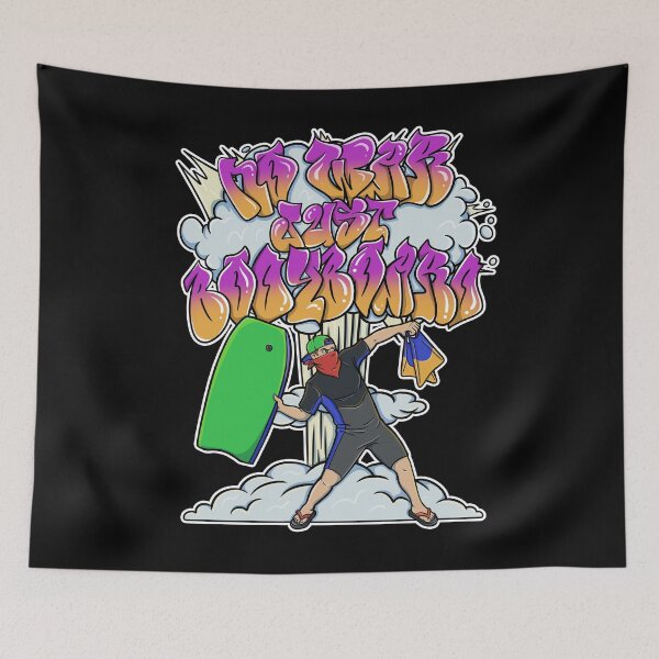 Item preview, No War Just Bodyboard Peace Wave Rider designed and sold by ImaginarStore.