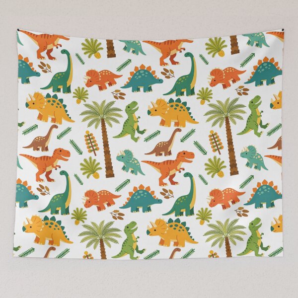 Item preview, Dinosaurs pattern designed and sold by Andrea Kreates.