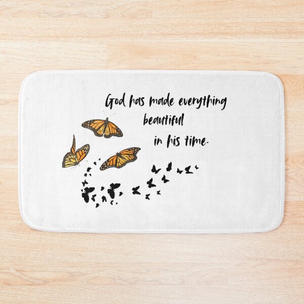 Item preview, Butterflies and Bible verse designed and sold by OnaleeNicklinArt.