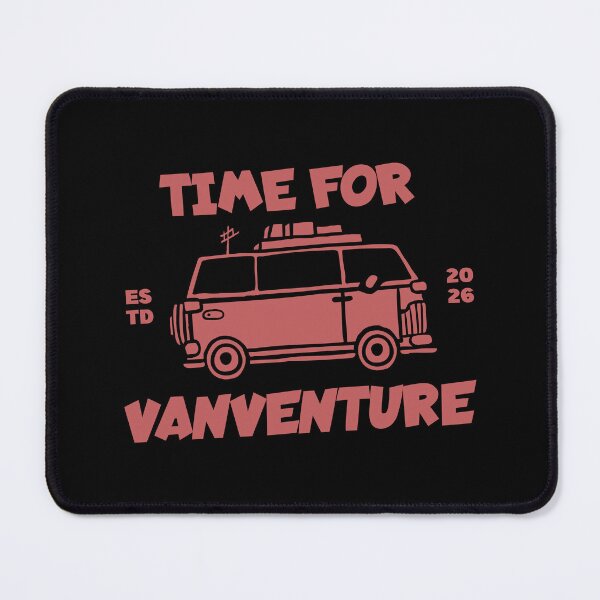 Item preview, Time For Vanventure - Retro Minimalist Camper Van Adventure Road Trip designed and sold by AnAzArt.