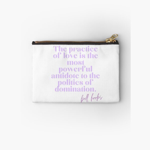 Item preview, Bell Hooks Quote on Love designed and sold by AnimaliaStar.
