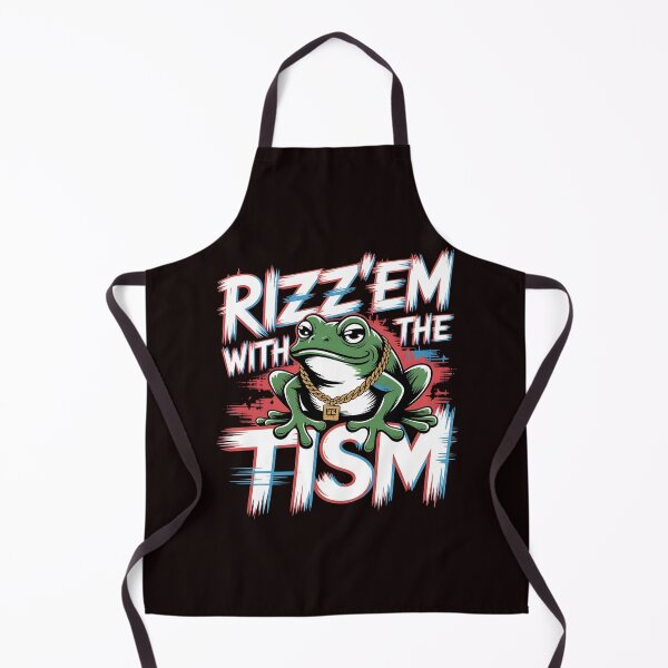 Item preview, Funny Frog Rizz`Em With The Tism Shirt – Internet Meme Autism Awareness Apparel designed and sold by Redgiant87x.