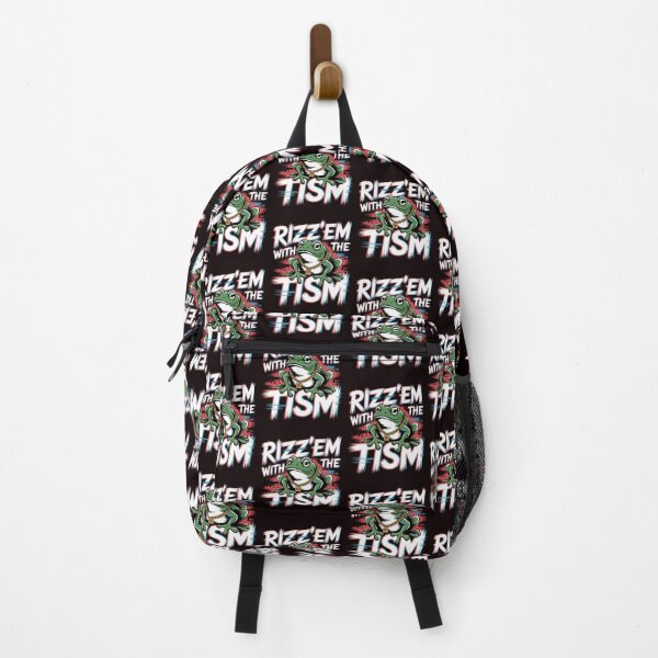 Item preview, Funny Frog Rizz`Em With The Tism Shirt – Internet Meme Autism Awareness Apparel designed and sold by Redgiant87x.