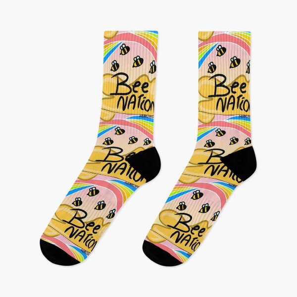 Item preview, Join the Bee Nation Rainbow Aesthetic Art designed and sold by JustBee-CauseStudio.