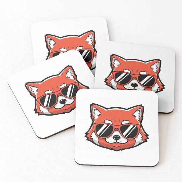 Item preview, Cool Red Panda Sunglasses Cute Animal Illustration designed and sold by Osmose-Studio.