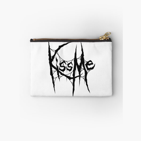 Item preview, Kiss me. Dark lettering art designed and sold by Tribalgothss.