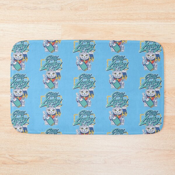 Item preview, Stay Lucky Bodyboard Cat Maneki Neko designed and sold by ImaginarStore.