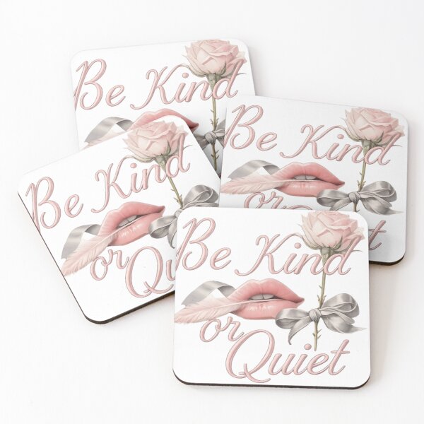 Item preview, Be Kind or Quiet Rose Lips Art designed and sold by Ahmedsyde.