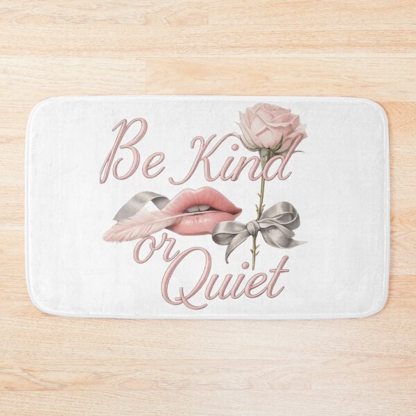 Item preview, Be Kind or Quiet Rose Lips Art designed and sold by Ahmedsyde.